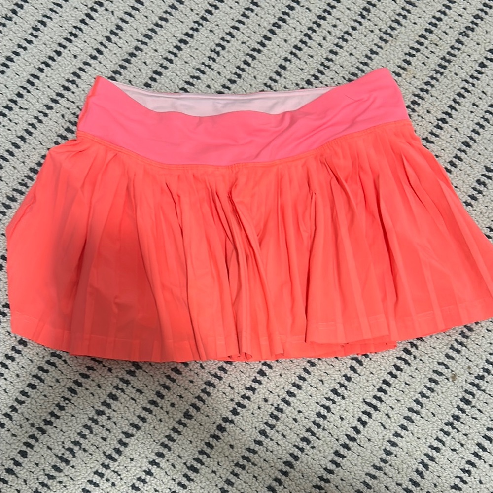 Vibrant Coral Skirt